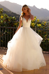 Nox Anabel JE-997 Multi Layer Tulle Wedding gown