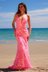 Nox Anabel 1587 A Fully Sequined Formal or Prom Gown