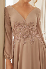 Nox Anabel ME-128 Mother of the Bride or Groom Chiffon Formal Gown