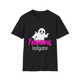 Paranormal Instigator Ghost T-Shirt — Cute Spooky Halloween Tee