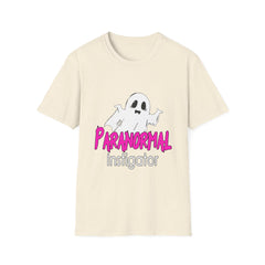 Paranormal Instigator Ghost T-Shirt — Cute Spooky Halloween Tee