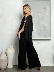 Eva USA 3381 Chiffon Formal Jumpsuit