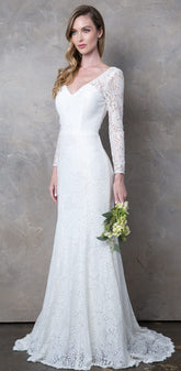 Eva USA 3407 Delicate Lace Bridal Gown