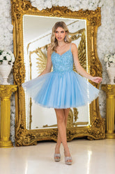 Dancing Queen 3413 Short Homecoming or Prom Dress