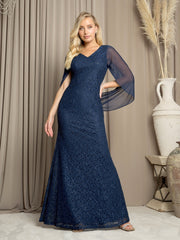 Eva Fashion 3471 Lace Mother of the Bride or Groom Formal Gown