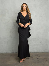 Eva USA 3472 Stretch Jersey Formal Evening or Bridesmaid Gown