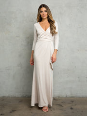 Eva USA 3472 Stretch Jersey Formal Evening or Bridesmaid Gown