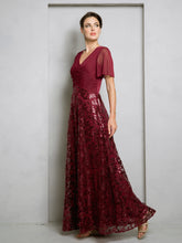 Eva USA EV-3519 Chiffon and Lace Mother of the Bride or Groom Gown
