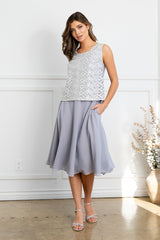 Eva USA 3530 Short Three Piece Formal Mother's Gown