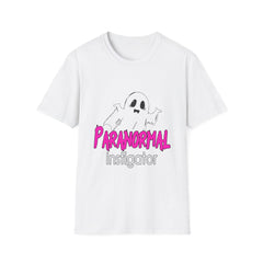 Paranormal Instigator Ghost T-Shirt — Cute Spooky Halloween Tee