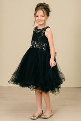 Cinderella Couture Kids 5010 Illusion Lace Pageant Dress
