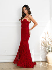 Eva USA 5277 Fit and Flare Formal Gown