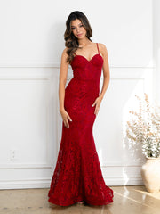 Eva USA 5277 Fit and Flare Formal Gown