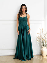 Eva USA 5289 Satin A line Bridesmaids Gown