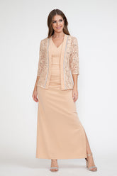 Lenovia 5293 Mother of the Bride or Groom with Lace Jacket