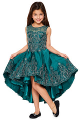 Cinderella Couture Kids 8018 Mini Quinceañera Princess Gown With Removable Skirt