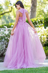 Cinderella Couture 8076J Tulle Prom Gown