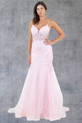 Cinderella Couture 8276J Lace Prom Gown