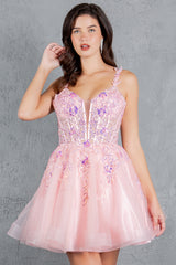 Cinderella Couture 8298J Short Prom or Homecoming Party Dress