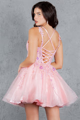 Cinderella Couture 8298J Short Prom or Homecoming Party Dress