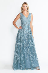 Lenovia 8337 Formal Lace Prom or Military Ball Gown