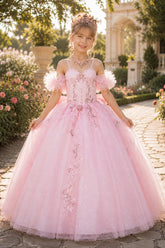 Cinderella Couture 8380 Mini Quinceanera Ball Gown With Lace-up Back