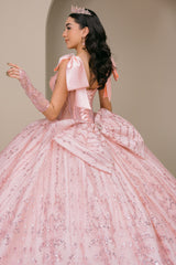 Cinderella Couture 8530JQ Elegant Quinceanera Gown In Shimmering Tulle & Lace