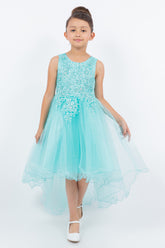 Cinderella Couture CCK-9086 Tulle High Low Flower Girl Dress
