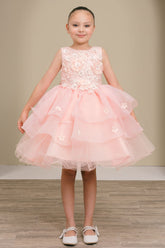 Cinderella Couture CCK-9176 Short Flower Girl or Party Dress