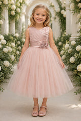 Cinderella Couture CCK-9201 Classic Flower Girl Dress With Bow