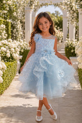 Cinderella Couture 9205 Short Layered Tulle Party Dress For Girls