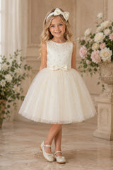 Cinderella Couture Kids 9214 Classic Flower Girl Dress In Tulle & Satin
