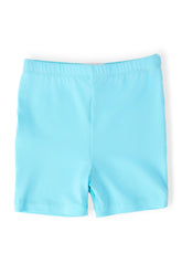 Mila & Rose Aqua Twirl Shorts For Under Girls Dresses