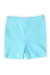 Mila & Rose Aqua Twirl Shorts For Under Girls Dresses