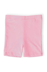 Mila & Rose Solid Bubblegum Pink Twirl Shorts For Girls