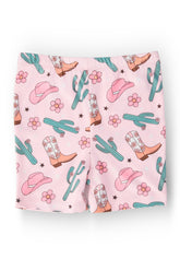 Mila & Rose Cactus Cowgirl Twirl Shorts