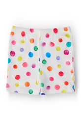 Mila & Rose Colorful Dots Twirl Shorts
