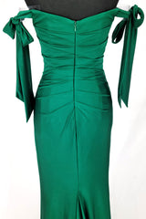 Chicas DM-8010 Bridesmaid or Evening Gown Off-The-Shoulder With Train