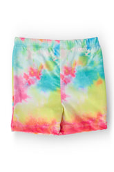 Mila & Rose Far Out Tie Dye Twirl Shorts