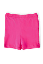Mila & Rose Solid Hot Pink Twirl Shorts For Girls
