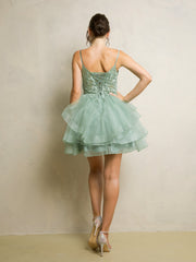 Eva USA 5281 Short Tulle Dance Dress