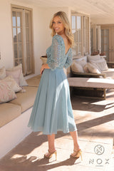 Nox Anabel MF-104 Short Mother of the Bride or Groom Gown