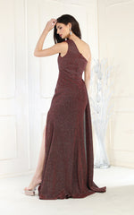 May Queen 1976 Sparkle Bridesmaids Dress