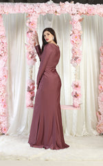 May Queen 1993 Satin Bridesmaids Dress