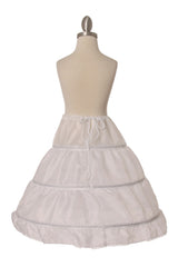 Cinderella Couture Kids P-13PC Three Ring Petticoat For Mini Quince Or Formal Gowns