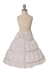 Cinderella Couture Kids P-13PC Three Ring Petticoat For Mini Quince Or Formal Gowns