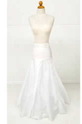 Chicas PC303WH Two Hoop Crinoline Petticoat For Formal Gown