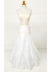 Chicas PC303WH Two Hoop Crinoline Petticoat For Formal Gown