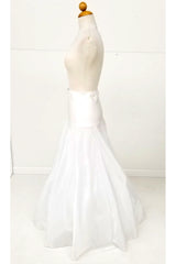 Chicas PC303WH Two Hoop Crinoline Petticoat For Formal Gown