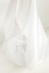 Chicas PC303WH Two Hoop Crinoline Petticoat For Formal Gown